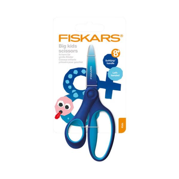 Fiskars Große Kinderschere 15cm Ombre blau 8+